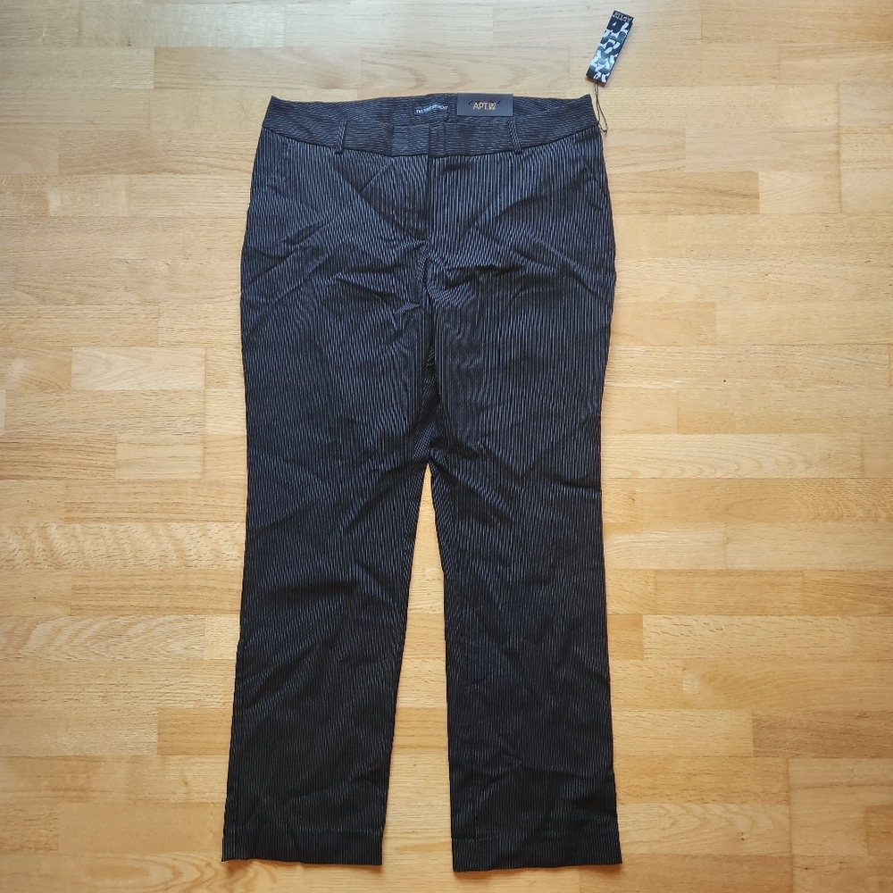 NWT Apt 9 The Torrie Straight, Mid-Rise Pants - Picture 1 of 10